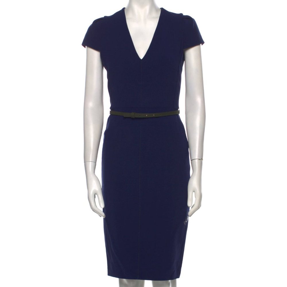 MAX MARA (Italian) wool Sheath Dress